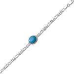 Load image into Gallery viewer, Taraash 925 Sterling Stylish Curb Chain Silver Bracelet For Boy - Taraash
