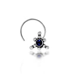 Load image into Gallery viewer, Taraash 925 Sterling Triangle Nosepin | Silver Nosepin | Antique Nosepin For Women - Taraash