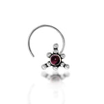 Load image into Gallery viewer, Taraash 925 Sterling Triangle Nosepin | Silver Nosepin | Antique Nosepin For Women - Taraash