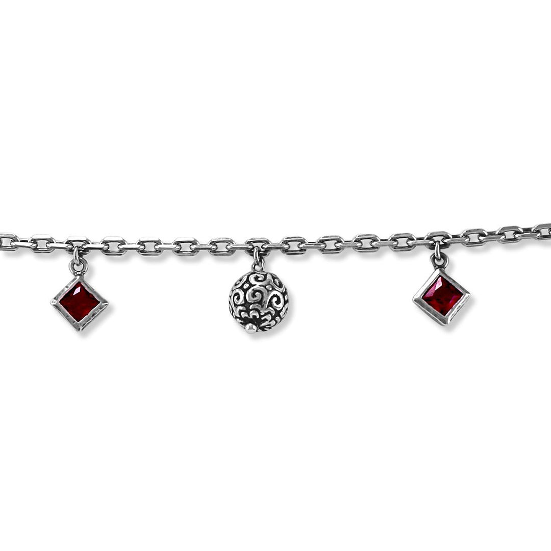 Taraash 925 Sterling Tribal Bead Bracelet For Women| Pure Silver Bracelet For Girls | Silver Bracelet - Taraash