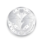 Load image into Gallery viewer, Taraash 999 Congratuations 100 gm Blue Enamel With Star And Cute Couple Coin For Gifting By ACPL - Taraash
