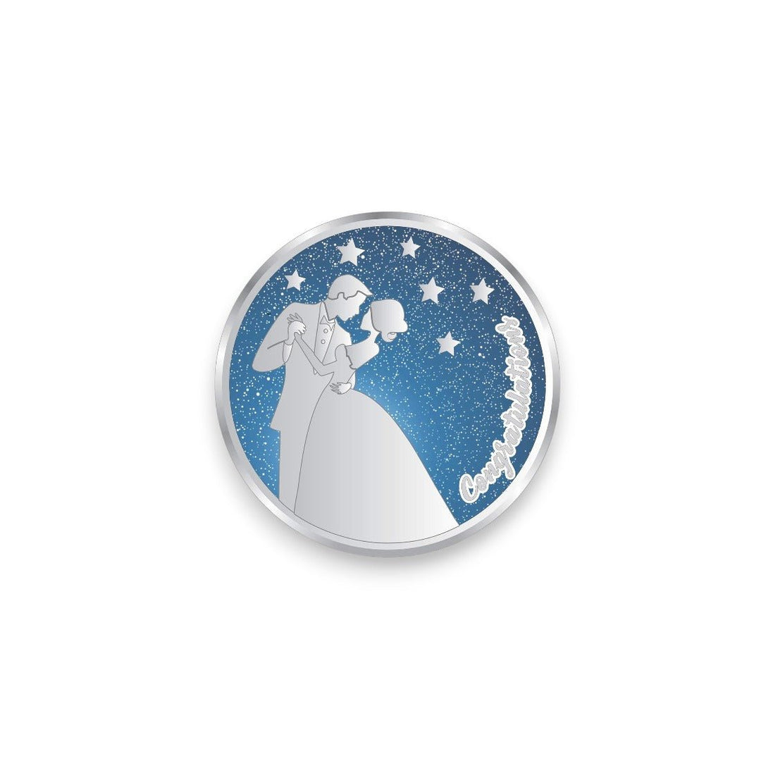 Taraash 999 Congratulations 20 gm Silver Coin For Gifting - Taraash