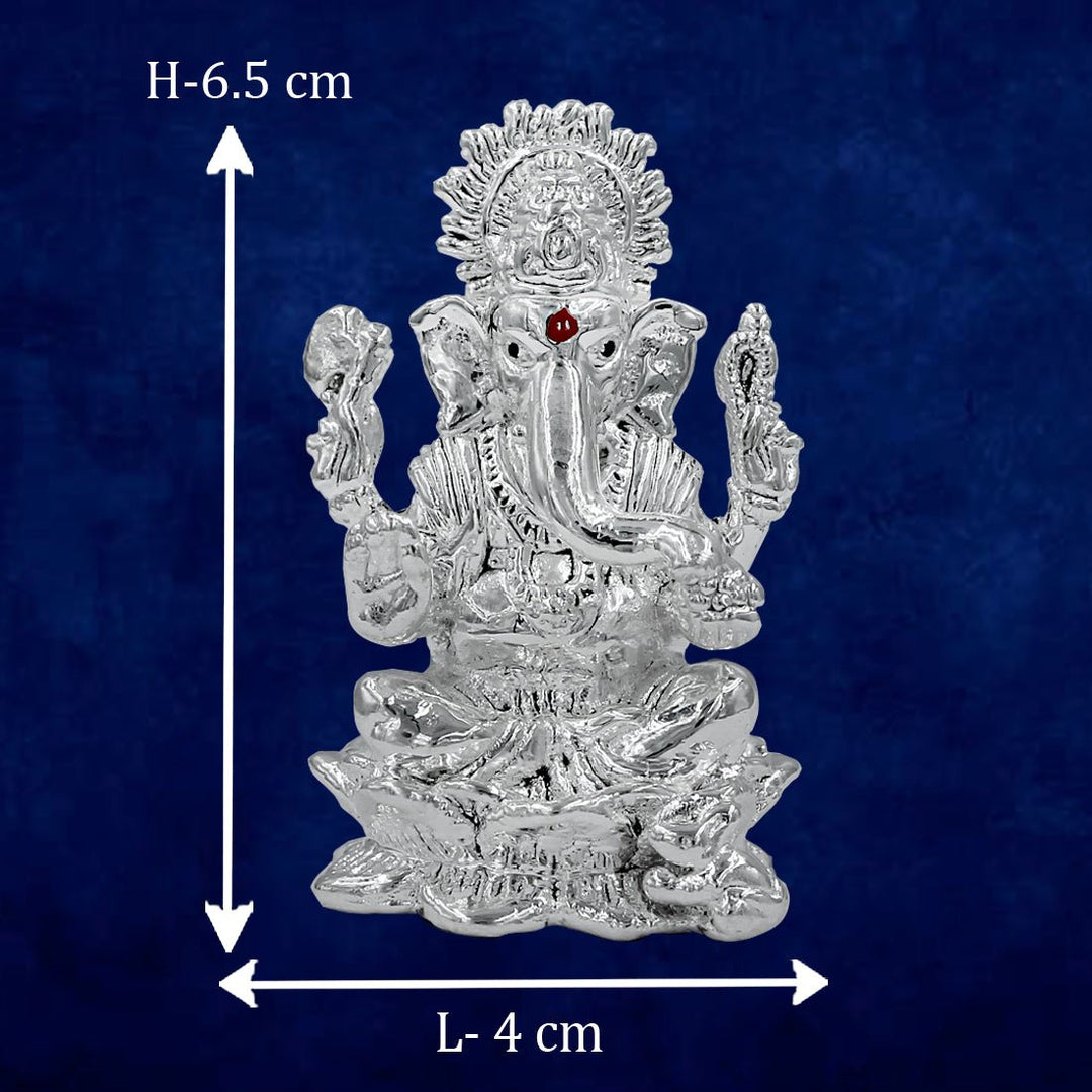 Taraash 999 Lord Ganesha Forming Idol (Weight - 30gm approx) - Taraash