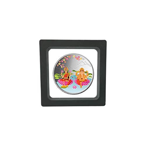 Taraash 999 Purity 20 gm Laxmi Ganesh Silver Himalayas Coin With Gift Packaing By ACPL - Taraash
