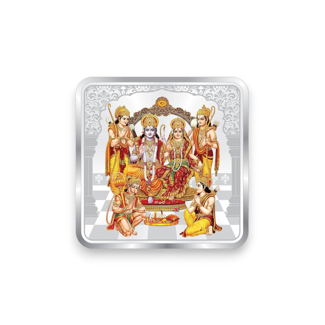 Taraash 999 Purity 20 gm Ram Darbar Silver Coin By ACPL - Taraash