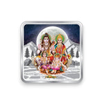 Load image into Gallery viewer, Taraash 999 Purity 20 gm Shiv Parivar Silver Coin By ACPL - Taraash
