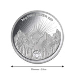 Load image into Gallery viewer, Taraash 999 Purity 20 gm Sunrise Gayatri Mantra Silver Coin By ACPL - Taraash
