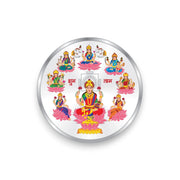 Taraash 999 Purity 20 gram Goddess Ashtalakshmi Coin | Silver Coin | Coin For Gifting - Taraash