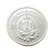 Taraash 999 Purity 20 gram Plain Lord Ganesh Silver Coin By ACPL - Taraash