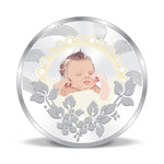 Load image into Gallery viewer, Taraash 999 Purity 20gm Best Wishes New born baby Silver Coin By ACPL - Taraash
