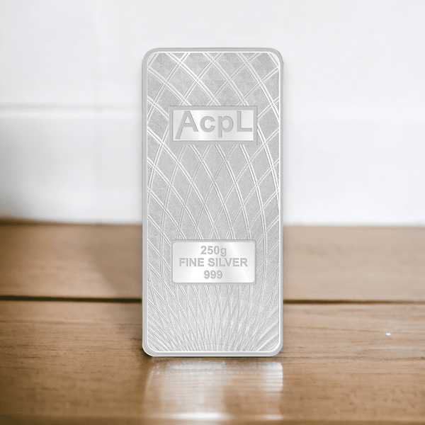 Taraash 999 Purity 250 grams Silver Bar Coin By ACPL - Taraash