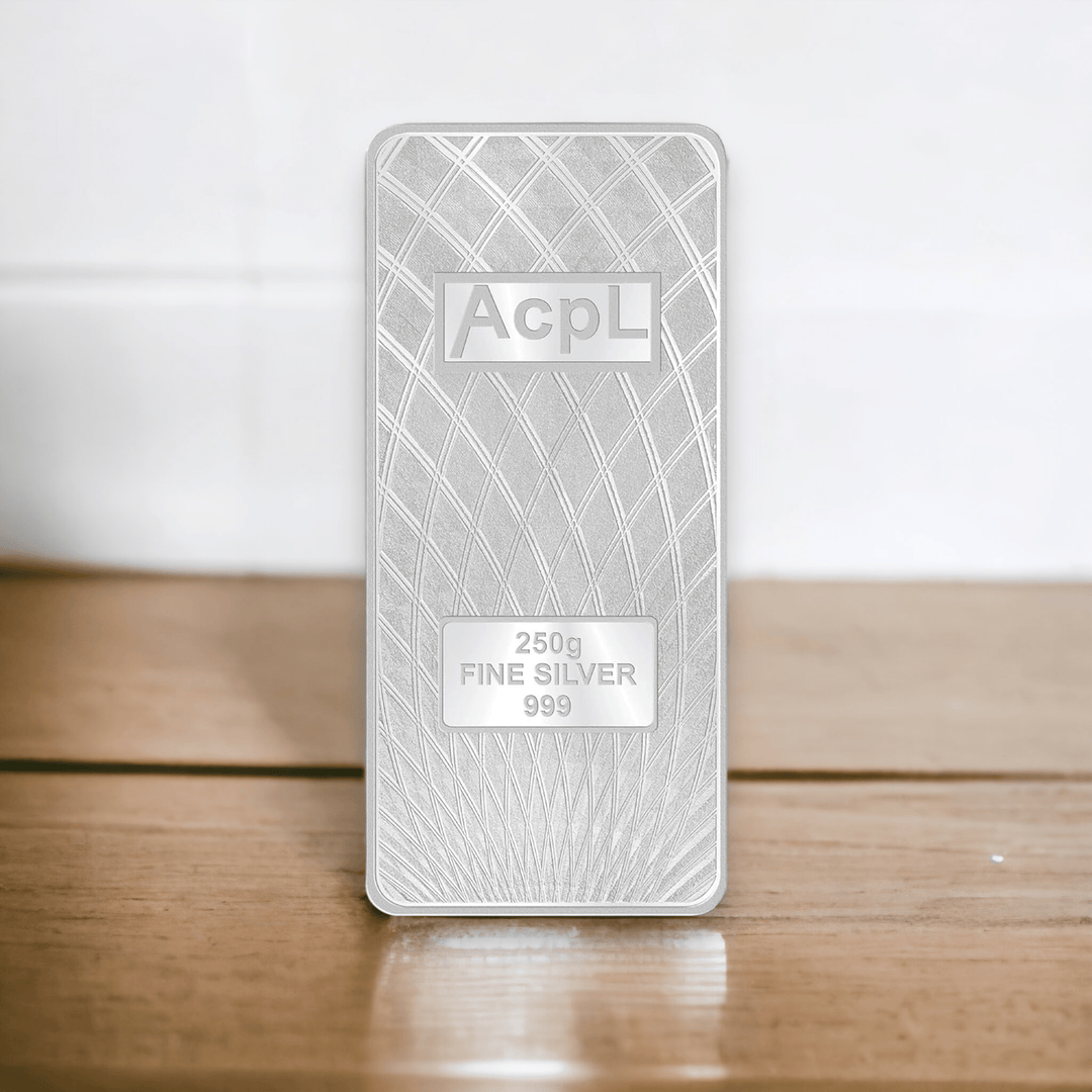 Taraash 999 Purity 250 grams Silver Bar Coin By ACPL - Taraash