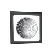 Taraash 999 Purity 50 gm Sunrise Gayatri Mantra Silver Coin With Gift Packaging By ACPL - Taraash