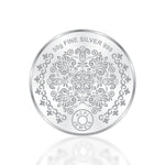 Load image into Gallery viewer, Taraash 999 Purity 50 Gram Flower Bouquet Coin |50 gm Silver Coin | Coin For Gifting | Corporate Gifting Coin - Taraash
