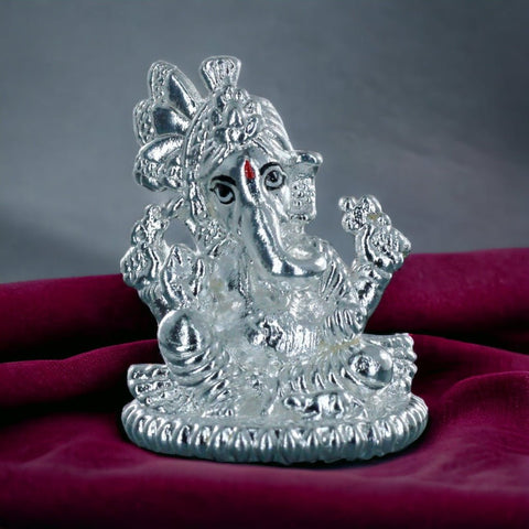 Taraash 999 Purity Ganesha with Feta Design Idol By ACPL - Taraash