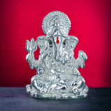 Taraash 999 Purity Ganesha with Trishul Design Idol By ACPL - Taraash