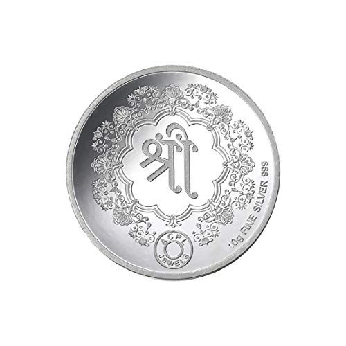 Taraash 999 Silver 10 gram Laxmi, Ganesh & Saraswati Coin By ACPL - Taraash