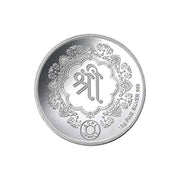 Taraash 999 Silver 10 gram Laxmi, Ganesh & Saraswati Coin By ACPL - Taraash