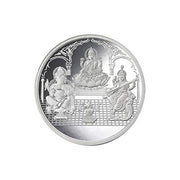 Taraash 999 Silver 10 gram Laxmi, Ganesh & Saraswati Coin By ACPL - Taraash