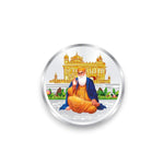 Load image into Gallery viewer, Taraash 999 Silver 10gram Guru Nanak Dev ji Coin By ACPL - Taraash