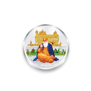 Taraash 999 Silver 10gram Guru Nanak Dev ji Coin By ACPL - Taraash