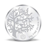 Load image into Gallery viewer, Taraash 999 Silver 20 gram Banyan Tree Coin By ACPL - Taraash
