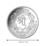 Taraash 999 Silver 20 gram Godess Ashta Lakshmi Coin By ACPL - Taraash