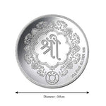 Load image into Gallery viewer, Taraash 999 Silver 20 gram Laxmi, Ganesh &amp; Saraswati Coin By ACPL - Taraash
