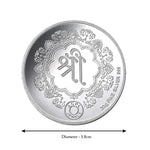 Load image into Gallery viewer, Taraash 999 Silver 20 gram Laxmi, Ganesh &amp; Saraswati Coin With Gift Packaging By ACPL - Taraash
