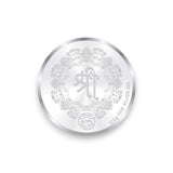 Taraash 999 Silver Ganeshji and Lakshmi Temple 100gm Coin CF27R2G100W - Taraash