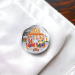 Load image into Gallery viewer, Taraash 999 Silver Ganeshji and Lakshmi Temple 100gm Coin CF27R2G100W - Taraash
