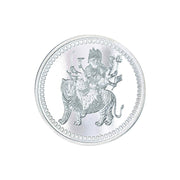 Taraash 999 Silver God Durga Mata 10 Gram Coin CF21R3G10 - Taraash