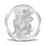 Load image into Gallery viewer, Taraash 999 Silver God Durga Mata 10 Gram Coin CF21R3G10W - Taraash
