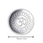 Load image into Gallery viewer, Taraash 999 Silver God Durga Mata 10 Gram Coin CF21R3G10W - Taraash
