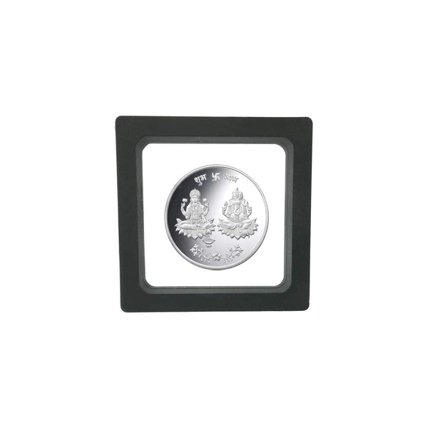 Taraash 999 Silver God Lakshmi Ganesha 10 Gram Coin CF15R3G10 - Taraash
