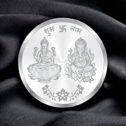Taraash 999 Silver God Lakshmi Ganesha 5 Gram Coin CF15R3G5W - Taraash