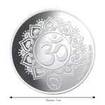 Load image into Gallery viewer, Taraash 999 Silver God Lakshmi Ganesha 50 Gram Coin CF15R1G50 - Taraash
