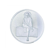 Taraash 999 Silver God Saibaba 10 Gram Coin For Gifting CF20R3G10 - Taraash