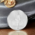 Load image into Gallery viewer, Taraash 999 Silver God Saibaba 10 Gram Coin For Gifting CF20R3G10W - Taraash
