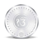 Load image into Gallery viewer, Taraash 999 Silver Guru Nanak Dev ji 50 gm Coin For Gifting - Taraash