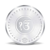 Taraash 999 Silver Guru Nanak Dev ji 50 gm Coin For Gifting - Taraash