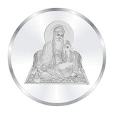 Taraash 999 Silver Gurunanak 10 gm Coin For Gifting - Taraash