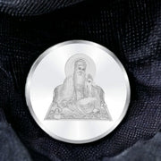 Taraash 999 Silver Gurunanak 10 gm Coin For Gifting - Taraash
