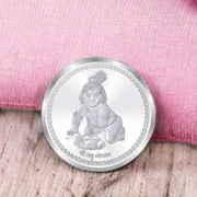 Taraash 999 Silver Ladoo Gopala 10 Gram Coin CF18R9G10W - Taraash