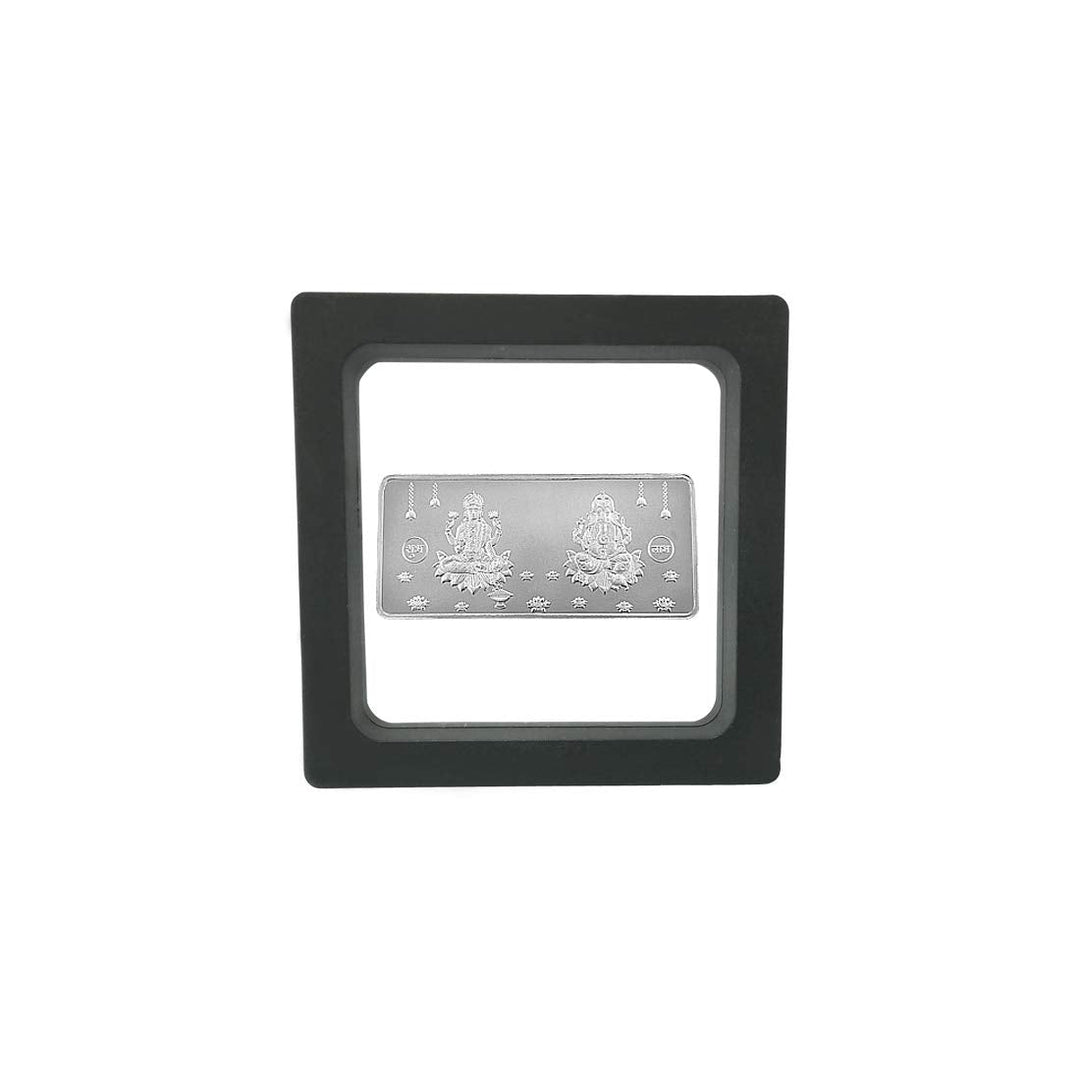 Taraash 999 Silver Lakshmi Ganesha 20 Gram Bar Coin - Taraash