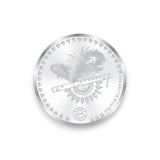 Taraash 999 Silver Multicolor Radha Krishna 50 Gram Coin CF26R9G50W - Taraash