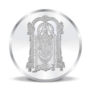 Taraash 999 Silver Tirupati Balaji 10 Gram Coin CF17R2G10W - Taraash