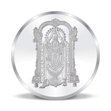 Taraash 999 Silver Tirupati Balaji 10 Gram Coin CF17R2G10W - Taraash
