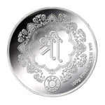 Load image into Gallery viewer, Taraash 999 Silver Trimurti 100gm Coin For Gifting CF30R2G100W - Taraash