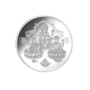Taraash 999 Silver Trimurti 10gm Coin For Gifting CF30R2G10W - Taraash
